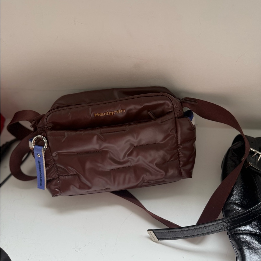 Hedgren Chocolate Brown Crossbody Bag